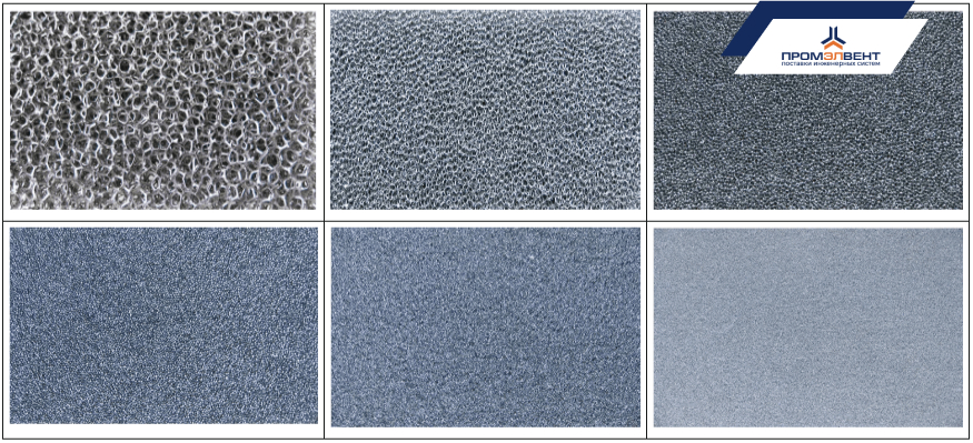 цвета поролона Regicell