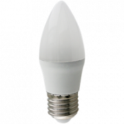 Ecola candle   LED Premium 10,0W 220V E27 4000K свеча (композит) 100x37