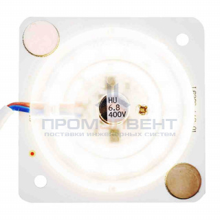 02-13 Плата светодиодная, 220В, 12Вт,smd 2835, IP20, 80Лм/Вт, 4000К, 63*63мм, прямоугольная с линзой, б/пульс,ДН