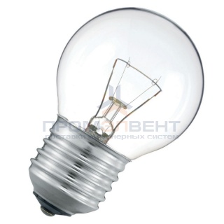 Лампа накаливания шарик Osram CLASSIC P CL 40W E27 прозрачная