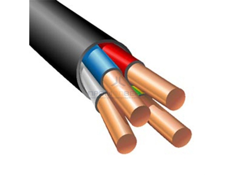 Кабель силовой ВВГнг(А) 4х6 ГОСТ 31996 (Электрокабель НН)
